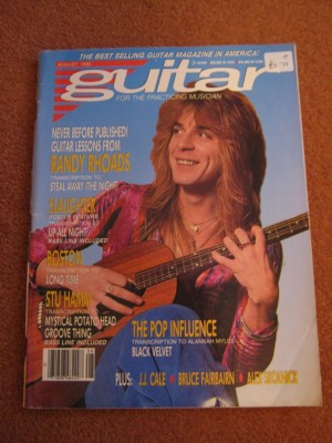 Actual magazine for sale.
