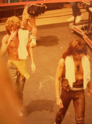 Rudy & Tommy  backstage Day on the Green 1981.jpg