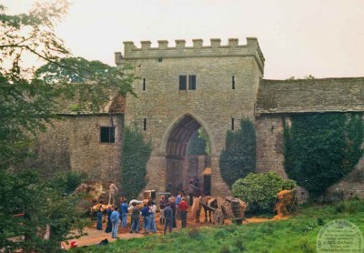 Clearwell castle filming false wall #2.jpg