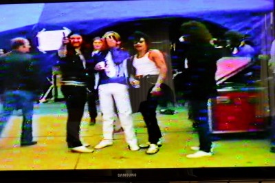 Just before Ozzy hits the stage at Port Vale 1981