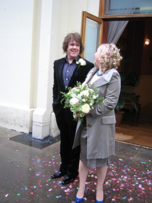 Gary Moore & Wife 2007.jpg