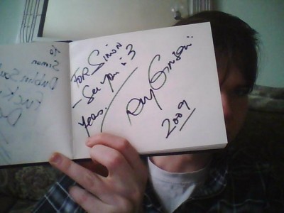 Tony Grisoni Autograph
